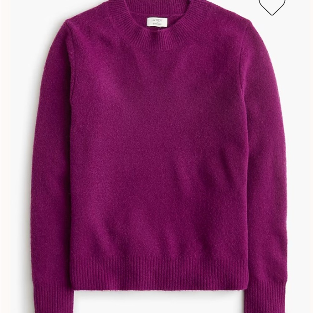 J Crew Crewneck extra-soft yarn sweater